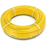 أنابيب HDPE نيبروبلاست PE 100 ضغط 20 بار قطر خارجي 50 مم سمك 5.6 مم لون أصفر | نيبروبلاست