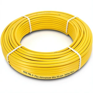 Neproplast HDPE Pipes PE 100 Pressure 20 Bar Outside Diameter 50 mm Thickness 5.6 mm Yellow | NEPROPLAST