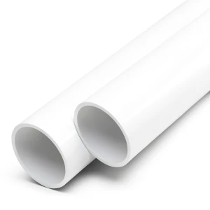 أنابيب UPVC ضغط اسمي 12 بار مقاس 1/4 1 إنش سمك 2.2 مم لون أبيض