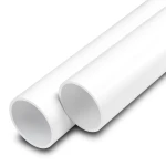 أنابيب UPVC ضغط اسمي 12 بار مقاس 2 إنش سمك 3.1 مم لون أبيض