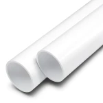 UPVC Pipes 12 Bar Nominal Pressure 3 Inch Size 4.6 mm Thickness White