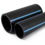 مواسير HDPE الوطني ضغط 16 بار قطر خارجي 180 مم سمك 10.7 مم لون أسود