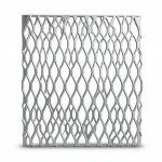 PVC Coated Expanded Metal Brand Mass Thickness 4 mm Size 1×2 meters