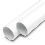 أنابيب UPVC ضغط اسمي 12 بار مقاس 6 إنش سمك 8.8 مم لون أبيض