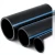 مواسير HDPE الوطني لشبكات المياه ضغط 16 بار قطر خارجي 225 مم سمك 13.4 مم لون اسود - Image 1