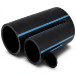 مواسير HDPE الوطني لشبكات المياه ضغط 16 بار قطر خارجي 250 مم سمك 14.8 مم لون اسود