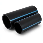 أنابيب HDPE الوطني قطر 355 مم سمك 16.9 مم أسود ضغط 12.5 بار