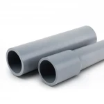 مواسير بلاستيك UPVC لانظمة الصرف الصحي الوطني  ضغط 6 بار  قطر خارجي 90 مم سمك 2.8 مم لون رمادي