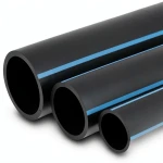 مواسير HDPE الوطني لشبكات المياه ضغط 12.5 بار قطر خارجي 63 مم سمك 3.8 مم لون اسود