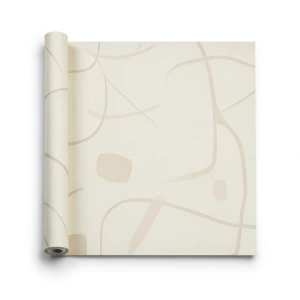 Modern Wall Covering Light Beige, 10m x 0.53m, Model 73203