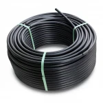 لفة أنابيب بلاستيك HDPE ضغط  10 بار [PE 100] قطر خارجي 160 مم  SDR 17  لون اسود | مصنع المنى