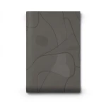 Wall Decoration Modern Design 10 m x 0.53 m Dark Beige