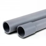 مواسير UPVC للتمديدات الكهربائية الوطنى ضغط 10 بار  قطر خارجي 250 مم سمك 11.90 مم لون رمادي