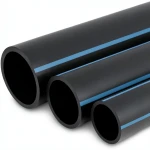 مواسير HDPE الوطني ضغط 16 بار قطر خارجي 110 مم سمك 6.6 مم لون أسود