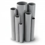 UPVC Pipes  Modern Technology Nominal Pressure 13.8 Bar Size 6 inch Thickness 8.03 mm Gray Colour