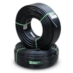 أنابيب HDPE PE 80 ضغط 16 بار قطر خارجي 63 مم سمك 7.1 مم لون أسود | نيبروبلاست