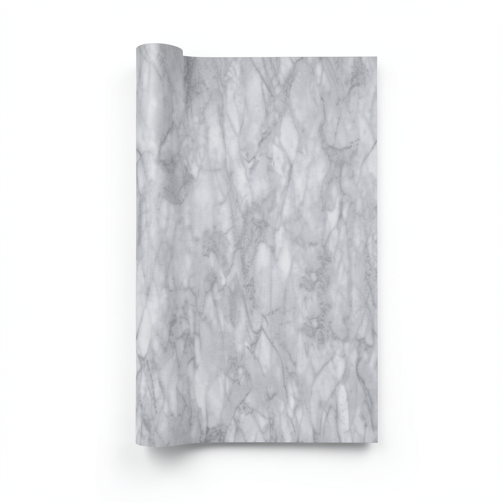 Patterned Wallpaper 10m x 0.53m Gray Color, Model 446821