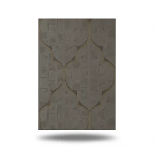 Italian Wall Covering Dark Beige, 10m x 0.53m, Model 57026