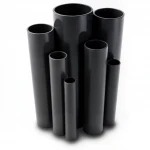 UPVC Pipes  Modern Technology Nominal Pressure 17.2 Bar Size 6 inch Thickness 9.91 mm Black Colour