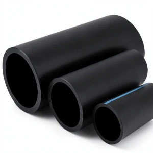 أنابيب NPF HDPE لشبكات المياه ضغط 12.5 بار قطر 280 مم سمك 13.4 مم لون أسود
