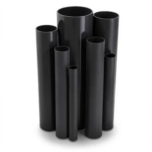 UPVC Pipes Nominal Pressure 6 Bar Outside Diameter 400 mm Thickness 11.7 mm Black