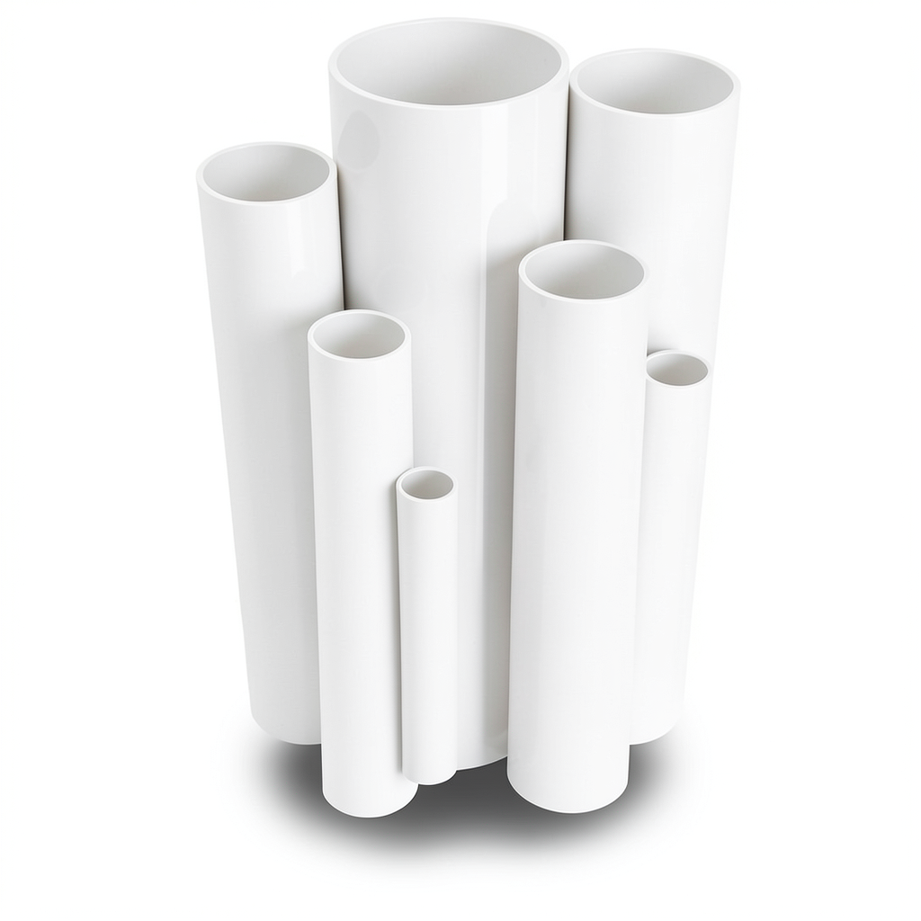 UPVC Pipes 10 Bar Pressure 400 mm Diameter 19.1 mm Thickness White
