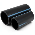 مواسير HDPE الوطني ضغط 16 بار قطر خارجي 180 مم سمك 10.7 مم لون أسود
