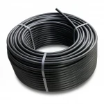 لفة أنابيب HDPE ضغط  5 بار [PE 80] قطر خارجي 63 مم  SDR 26  لون اسود | مصنع المنى