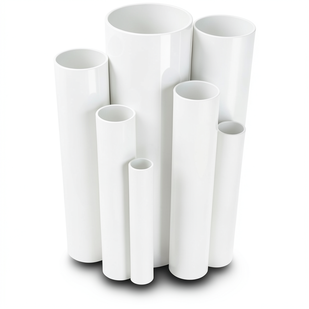 UPVC Pipes Nominal Pressure 2.5 Bar Outside Diameter 450 mm Thickness 3.6 mm White