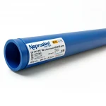 مواسير HDPE  نيبروبلاست PE 100 ضغط 10 بار قطر خارجي 400 مم سمك 23.7 مم لون ازرق   