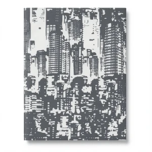 Italian Wall Covering 10m x 0.53m Dark Grey, Model 57042