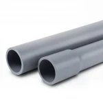 UPVC Pipes NPF Brand For Electrical Systems Nominal Pressure 10 Bar Outside Diameter 25 mm Thickness 1.50 mm Gray Colour