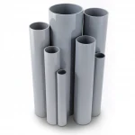 UPVC Pipes  Modern Technology Nominal Pressure 13.8 Bar Size 8 inch Thickness 10.41 mm Gray Colour