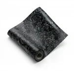 Italian Wallpaper Black Color Patterned Design, Size 10mx1.06 m, Model RC19036