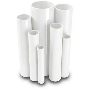 UPVC Pipes Nominal Pressure 4 Bar Outside Diameter 450 mm Thickness 8.9 mm White