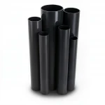 مواسير UPVC التقنية العصرية ضغط 13.8 بار  مقاس 8 إنش سمك 10.41 مم لون اسود