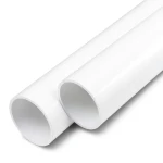 مواسير UPVC ضغط اسمي 15 بار مقاس 2 إنش سمك 3.9 مم لون أبيض