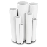 مواسير UPVC ضغط 6 بار قطر خارجي 450 مم سمك 13.2 مم لون أبيض