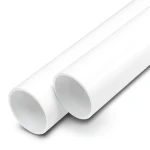 مواسير UPVC ضغط اسمي 15 بار مقاس 6 إنش سمك 10.8 مم لون أبيض