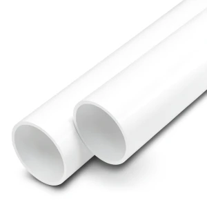 مواسير UPVC ضغط اسمي 15 بار مقاس 6 إنش سمك 10.8 مم لون أبيض