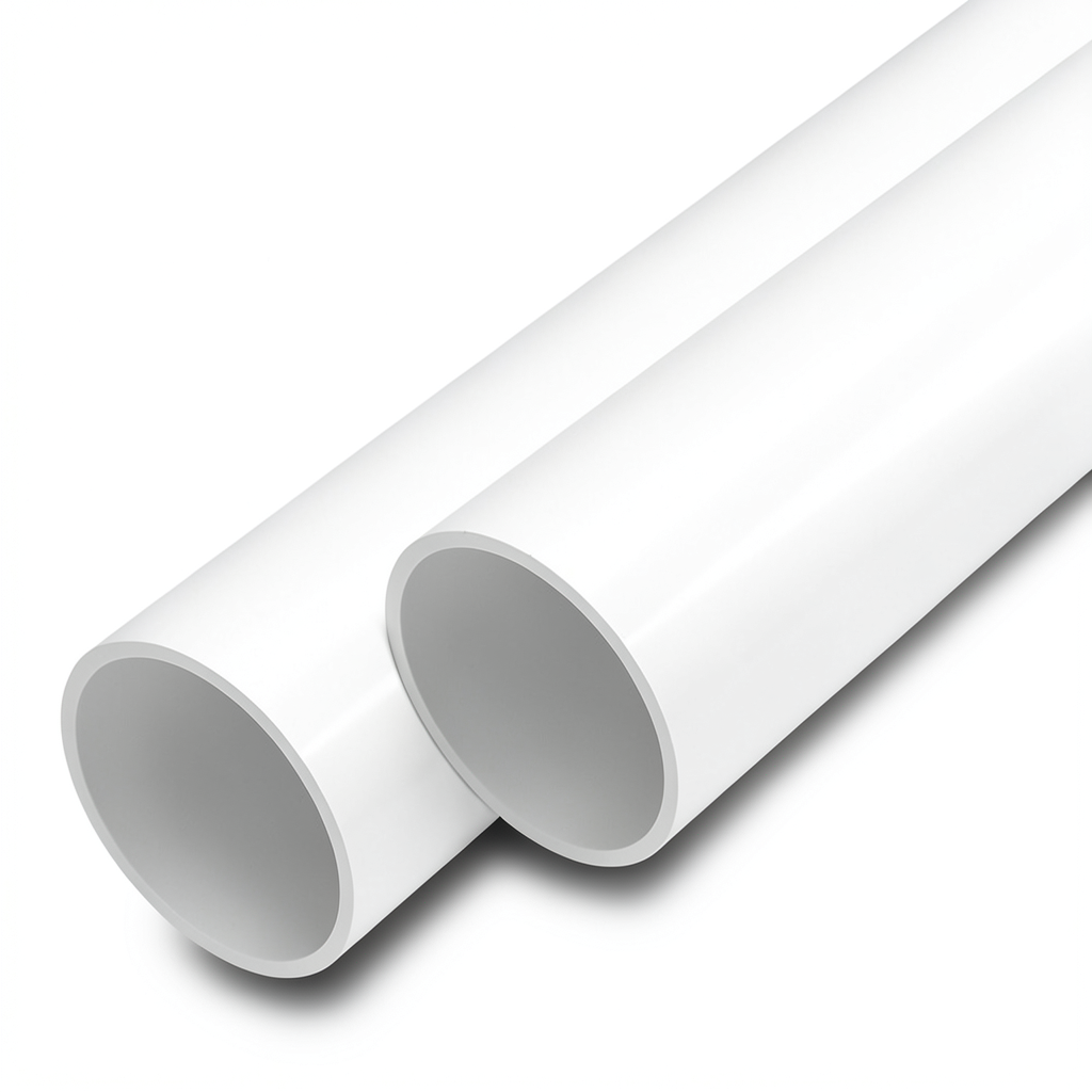 UPVC Pipes Nominal Pressure 15 Bar Size 3 Inch Thickness 5.7 mm White