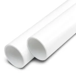 مواسير UPVC ضغط اسمي 15 بار مقاس 8 إنش سمك 12.6 مم لون أبيض