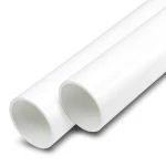 مواسير UPVC ضغط اسمي 15 بار مقاس 4 إنش سمك 7.3 مم لون أبيض