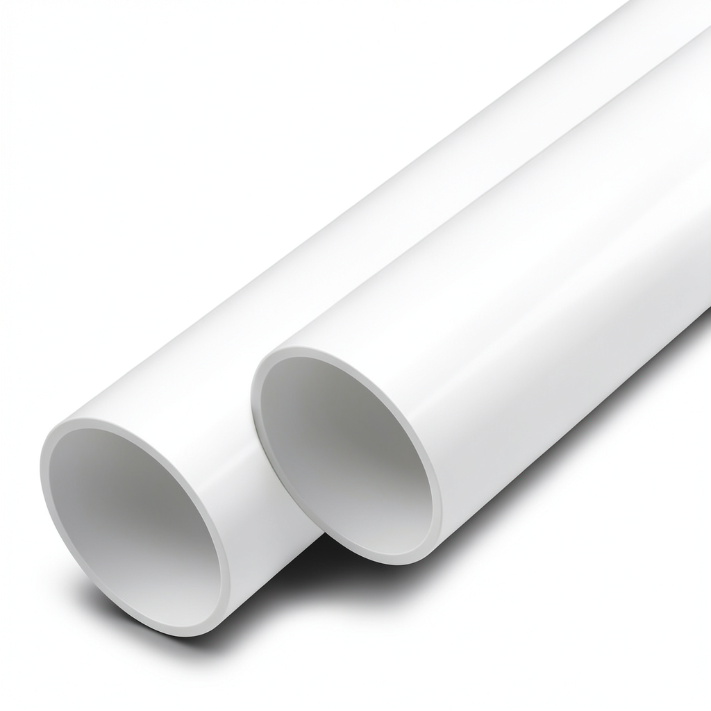 UPVC Pipes 1/2 Inch Thickness 2.8 mm White Color