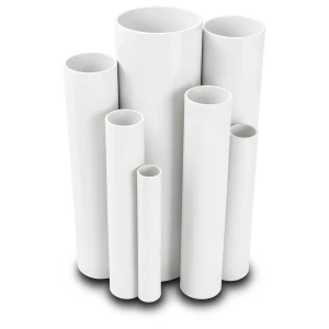 مواسير UPVC جدول 40 مقاس 3 إنش سمك 5.5 مم لون أبيض