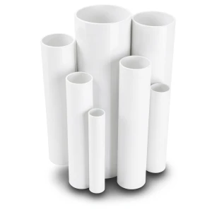 مواسير UPVC جدول 40 مقاس 6 إنش سمك 7.1 مم لون أبيض