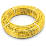 أنابيب HDPE PE 100 ضغط 20 بار قطر خارجي 75 مم سمك 8.4 مم لون أصفر | نيبروبلاست
