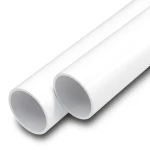 مواسير UPVC ضغط اسمي 15 بار مقاس 8 إنش سمك 12.6 مم لون أبيض