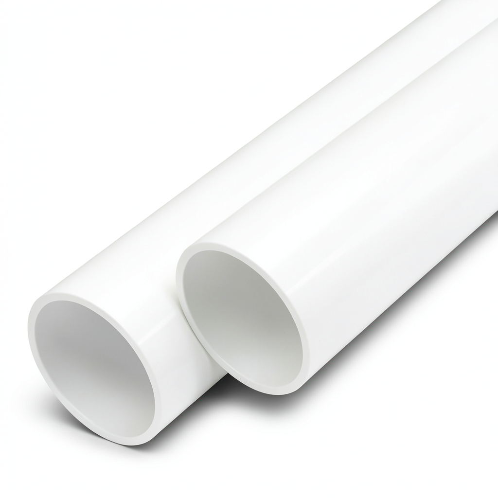UPVC Pipes 1/2 Inch Thickness 2.8 mm White Color