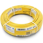 أنابيب HDPE PE 80 ضغط 16 بار قطر خارجي 75 مم سمك 8.4 مم لون أصفر | نيبروبلاست
